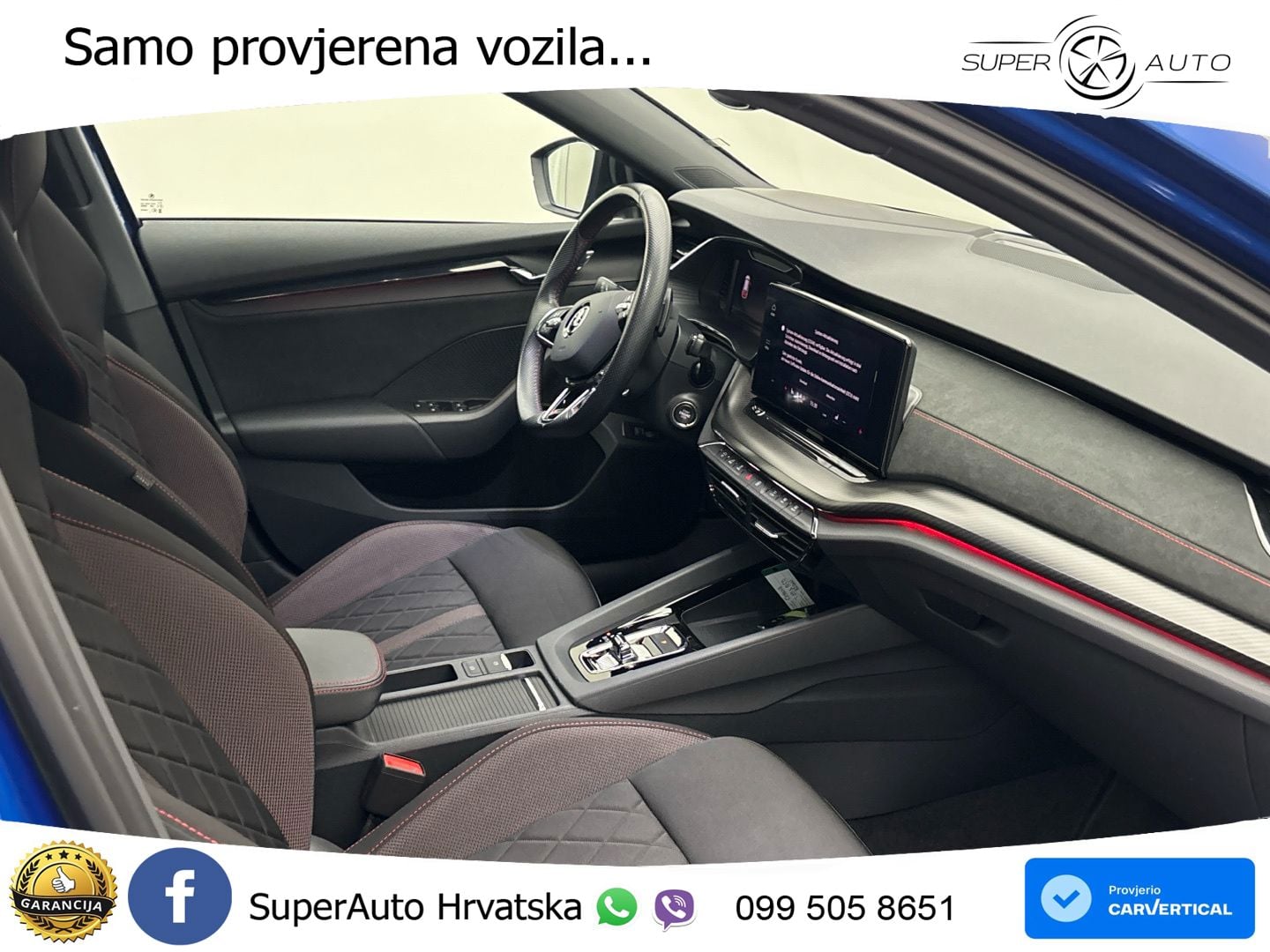 Škoda Octavia Combi RS 2.0 TDI (200 KS) DSG MATRIX+GR SJED+KAM