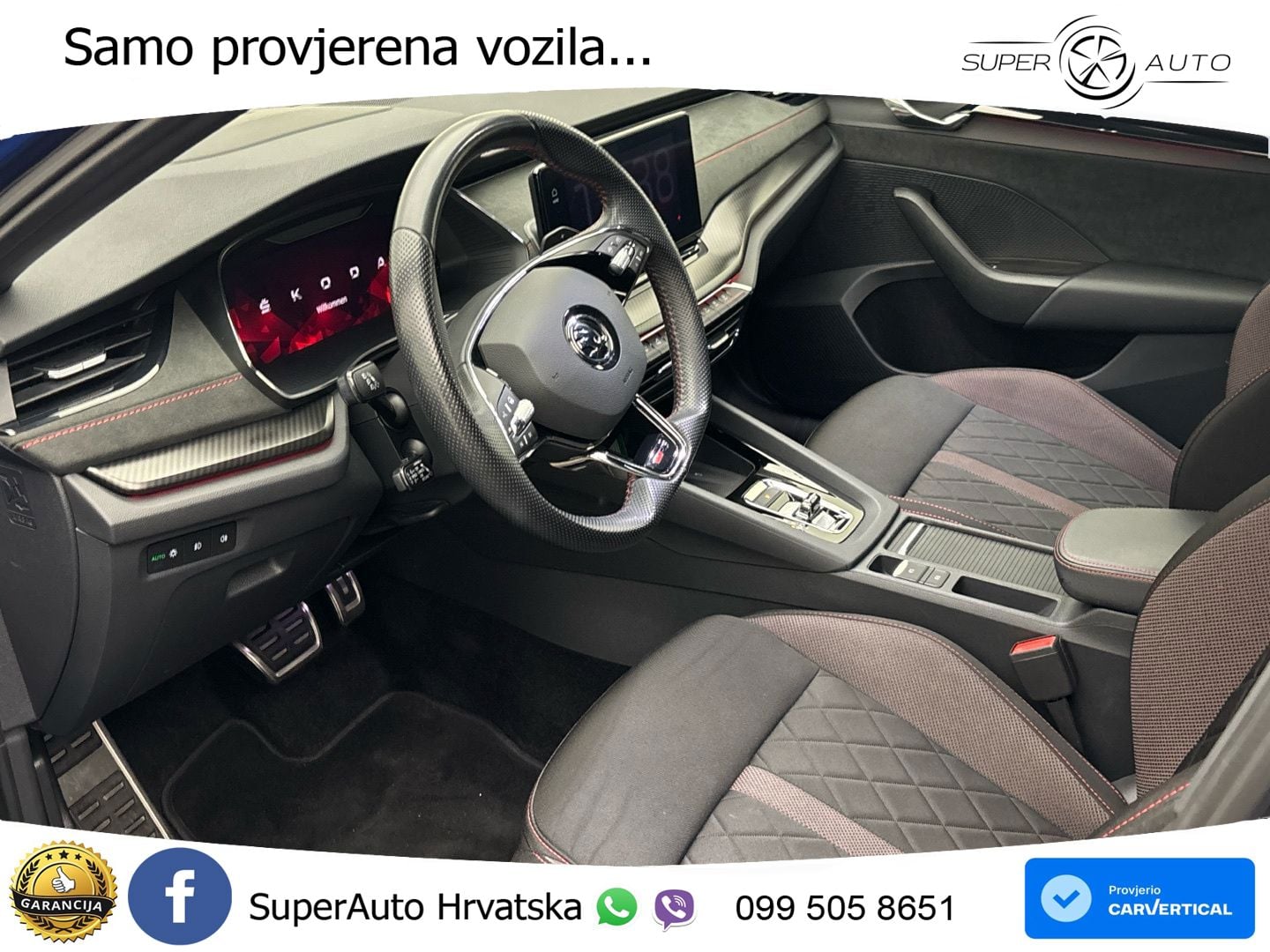 Škoda Octavia Combi RS 2.0 TDI (200 KS) DSG MATRIX+GR SJED+KAM