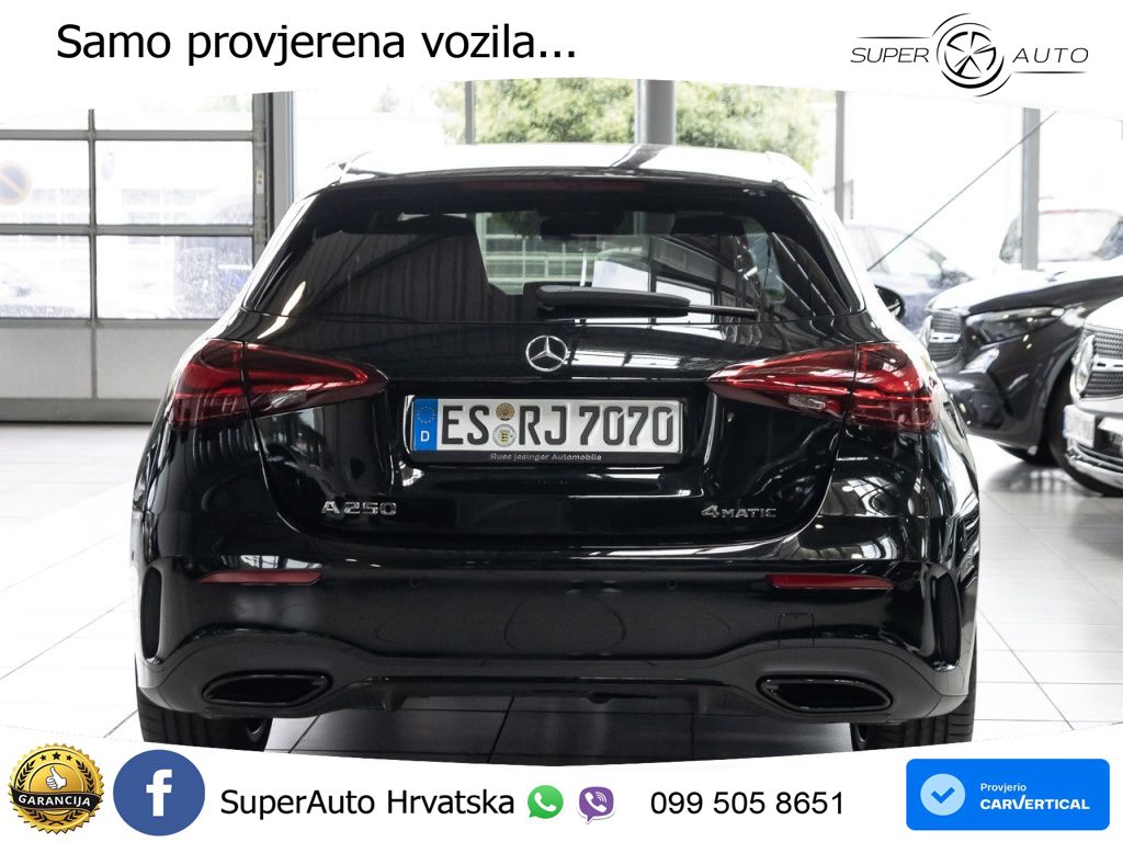 Mercedes-Benz A 250 4MATIC 8G-DCT AMG ACC+HEAD+GR SJED+360+PANO