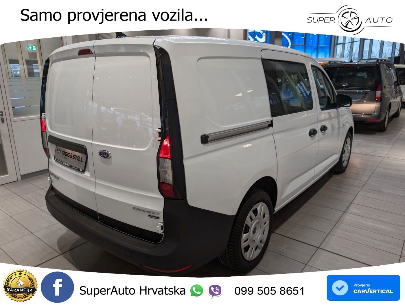 Ford Transit Connect FlexCab Trend L2 NAV*SHZ*PDC 102 KS