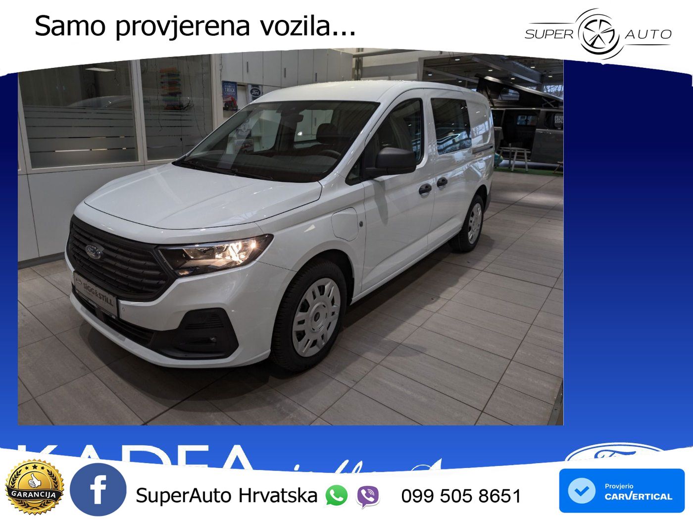 Ford Transit Connect FlexCab Trend L2 NAV*SHZ*PDC 102 KS