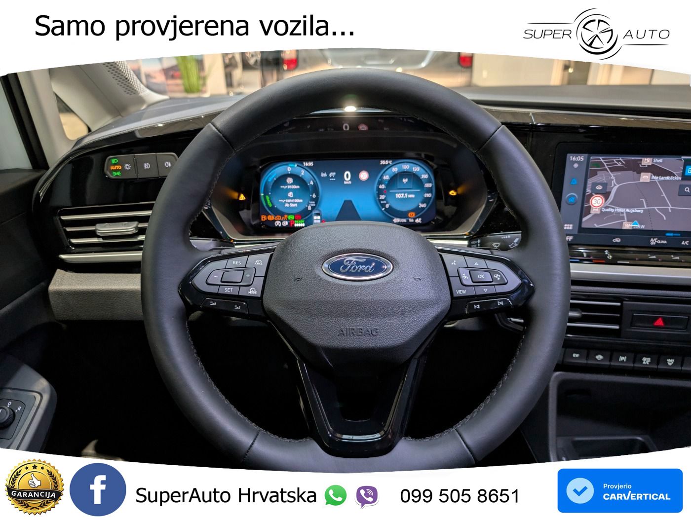 Ford Transit Connect FlexCab Trend L2 NAV*SHZ*PDC 102 KS