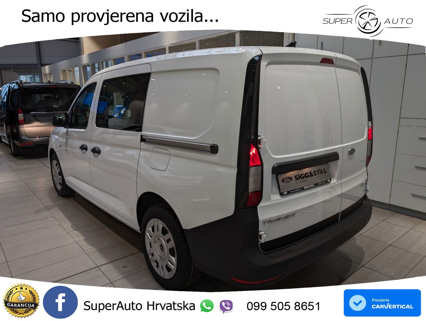 Ford Transit Connect FlexCab Trend L2 NAV*SHZ*PDC 102 KS