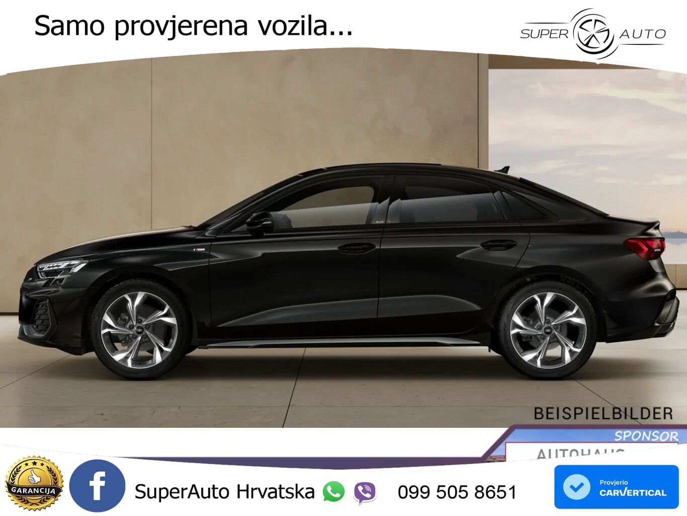 Audi A3 Limuzina 35 TFSI (150 KS) S tronic LED+GR SJED+ACC