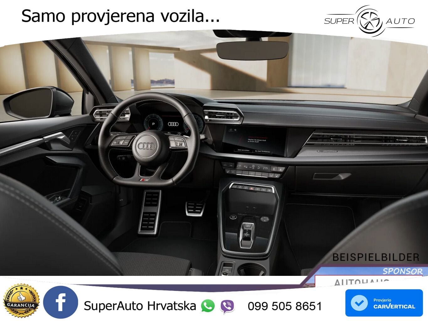 Audi A3 Limuzina 35 TFSI (150 KS) S tronic LED+GR SJED+ACC