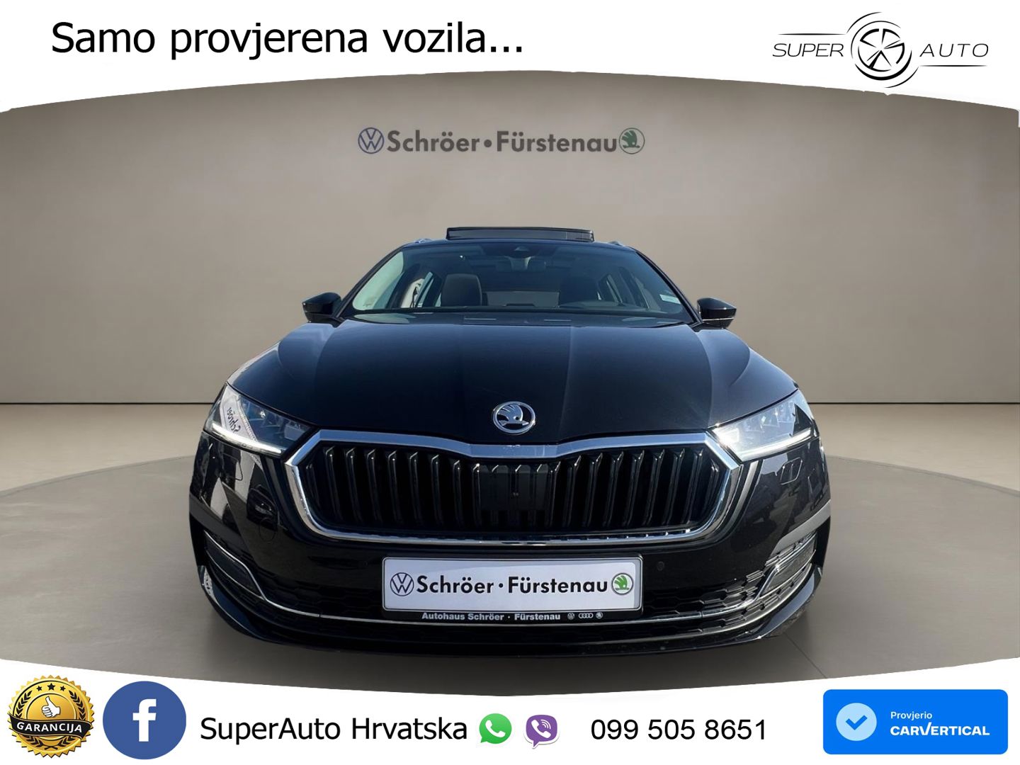 Škoda Octavia Combi 2.0 TDI (150 KS) DSG LED+GR SJED+ACC