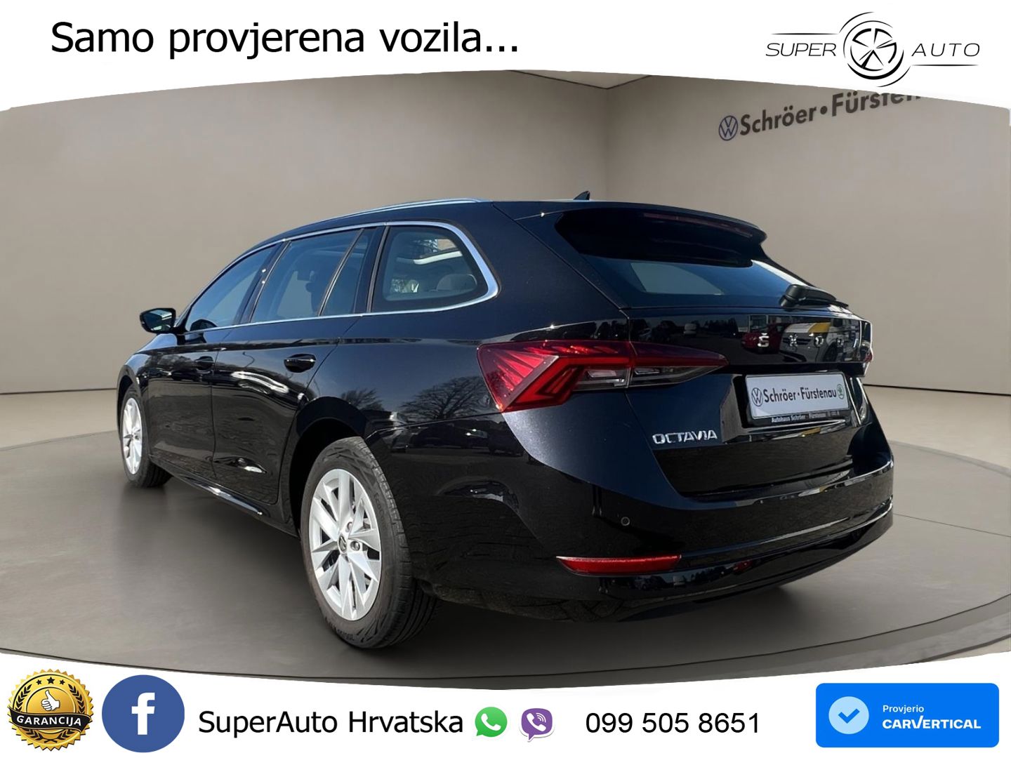 Škoda Octavia Combi 2.0 TDI (150 KS) DSG LED+GR SJED+ACC