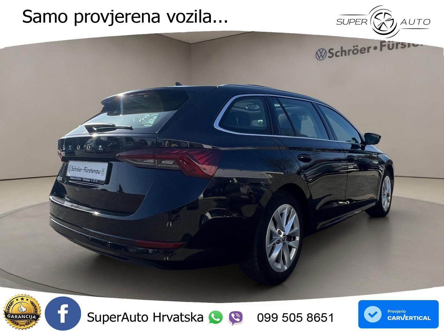 Škoda Octavia Combi 2.0 TDI (150 KS) DSG LED+GR SJED+ACC