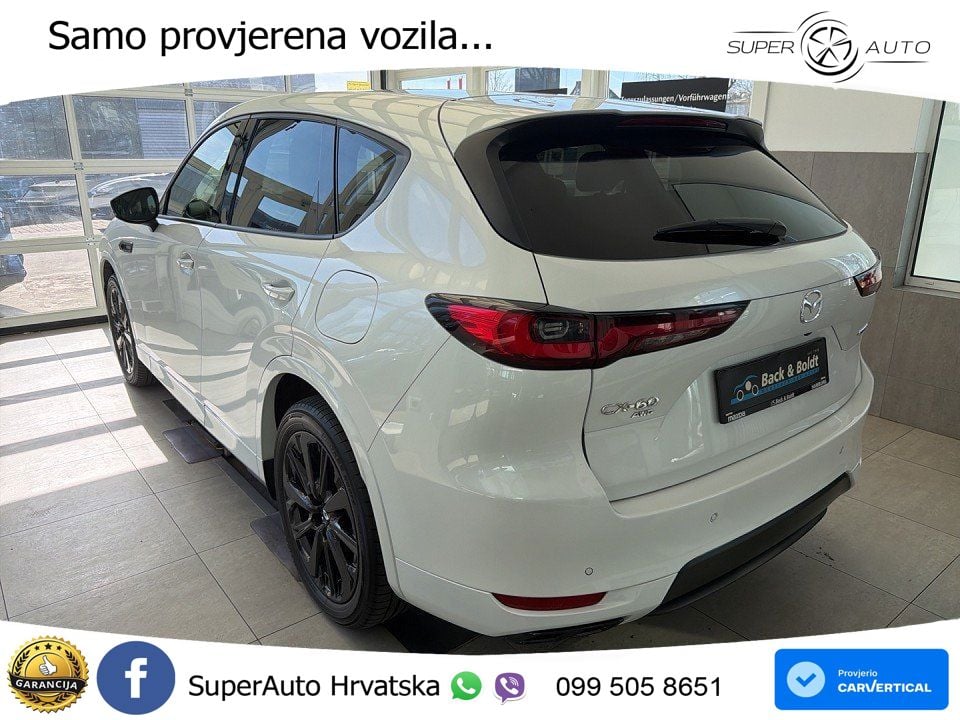 Mazda CX-60 2.5 e-Skyactiv (328 KS) AWD Automatic MATRIX+GR SJED+KAM