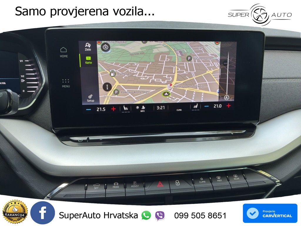 Škoda Octavia Combi 2.0 TDI (150 KS) DSG MATRIX+GR SJED+KAM