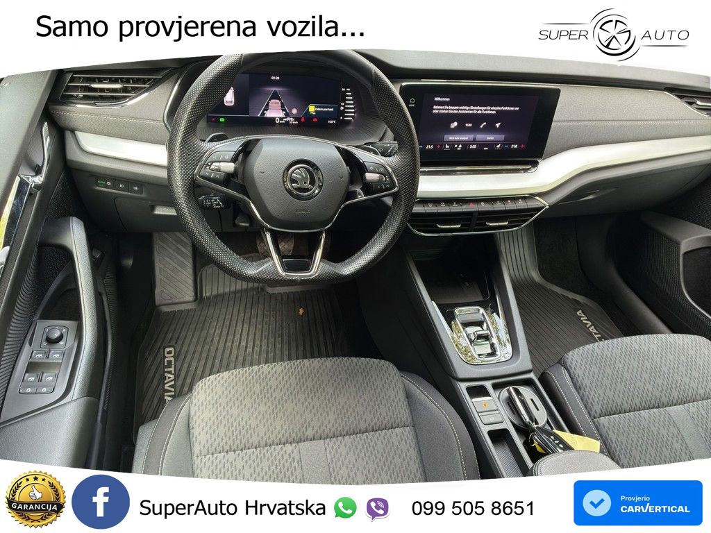 Škoda Octavia Combi 2.0 TDI (150 KS) DSG MATRIX+GR SJED+KAM