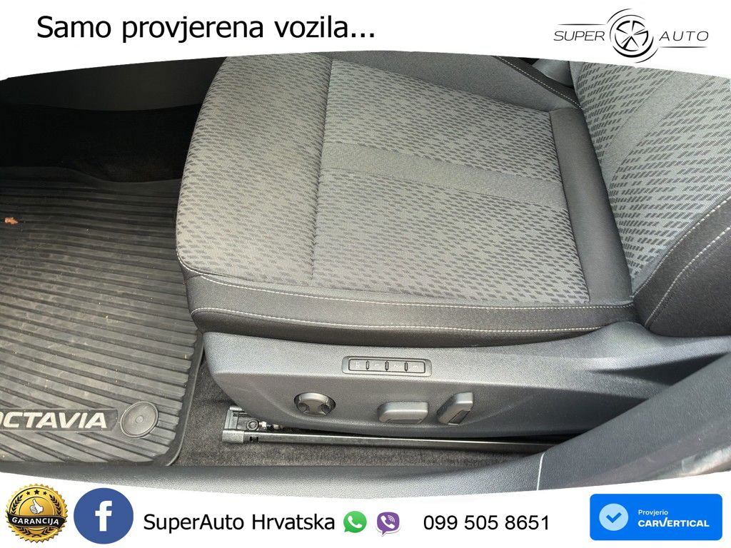 Škoda Octavia Combi 2.0 TDI (150 KS) DSG MATRIX+GR SJED+KAM