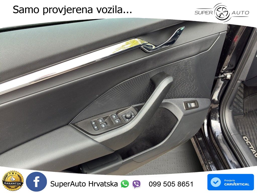 Škoda Octavia Combi 2.0 TDI (150 KS) DSG MATRIX+GR SJED+KAM