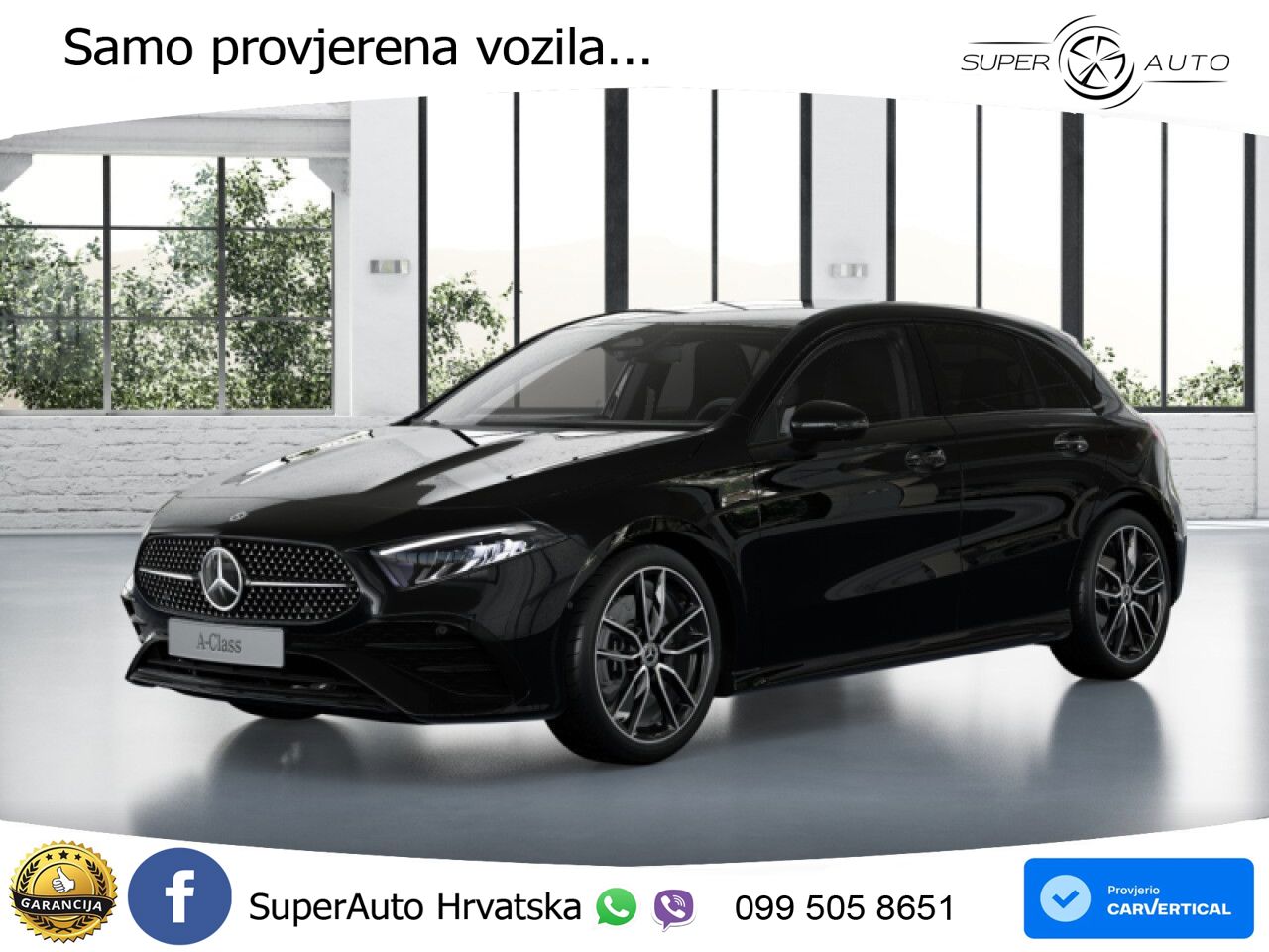Mercedes-Benz A 220d 8G-DCT AMG LED+GR SJED+ACC