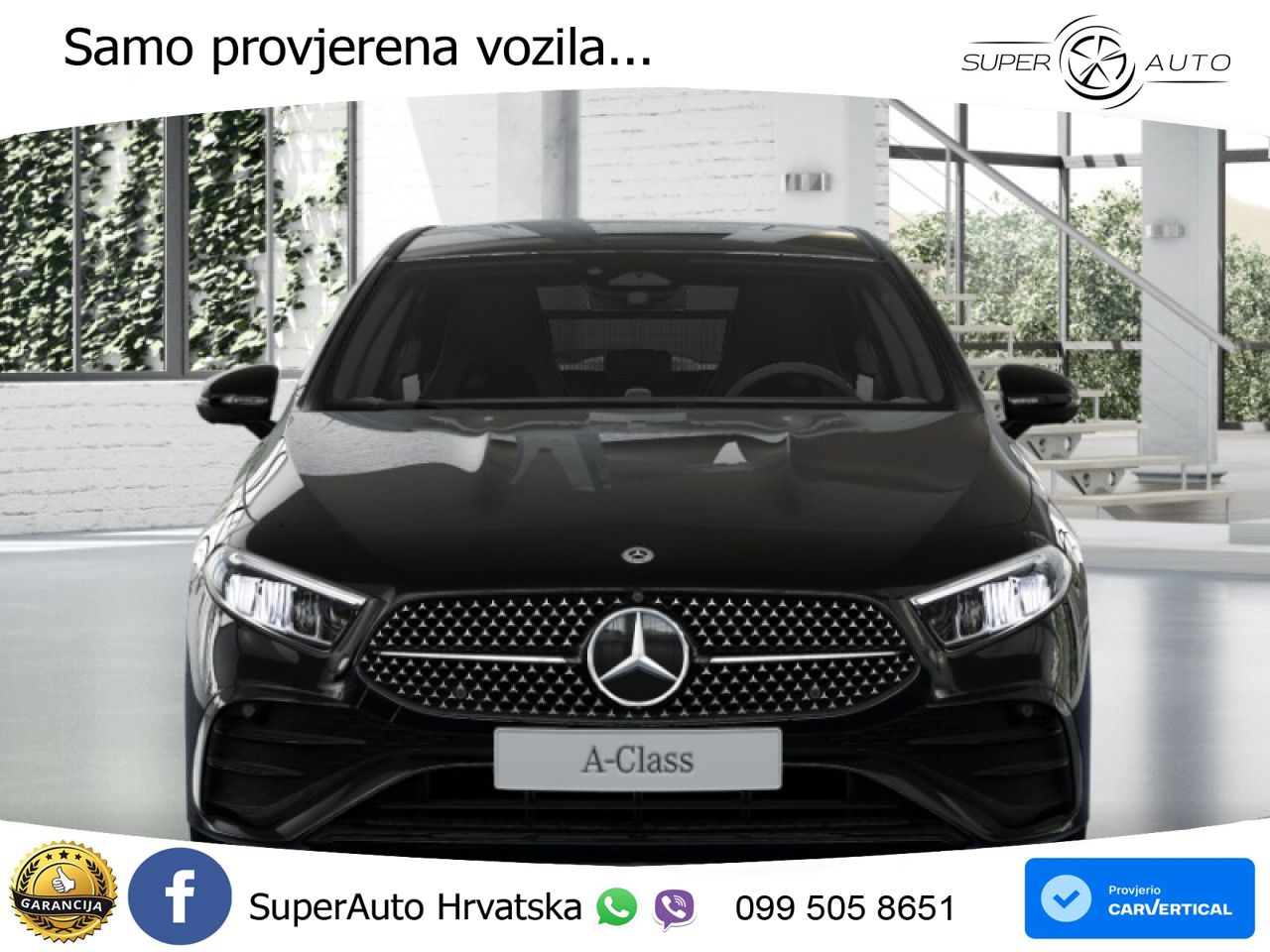 Mercedes-Benz A 220d 8G-DCT AMG LED+GR SJED+ACC