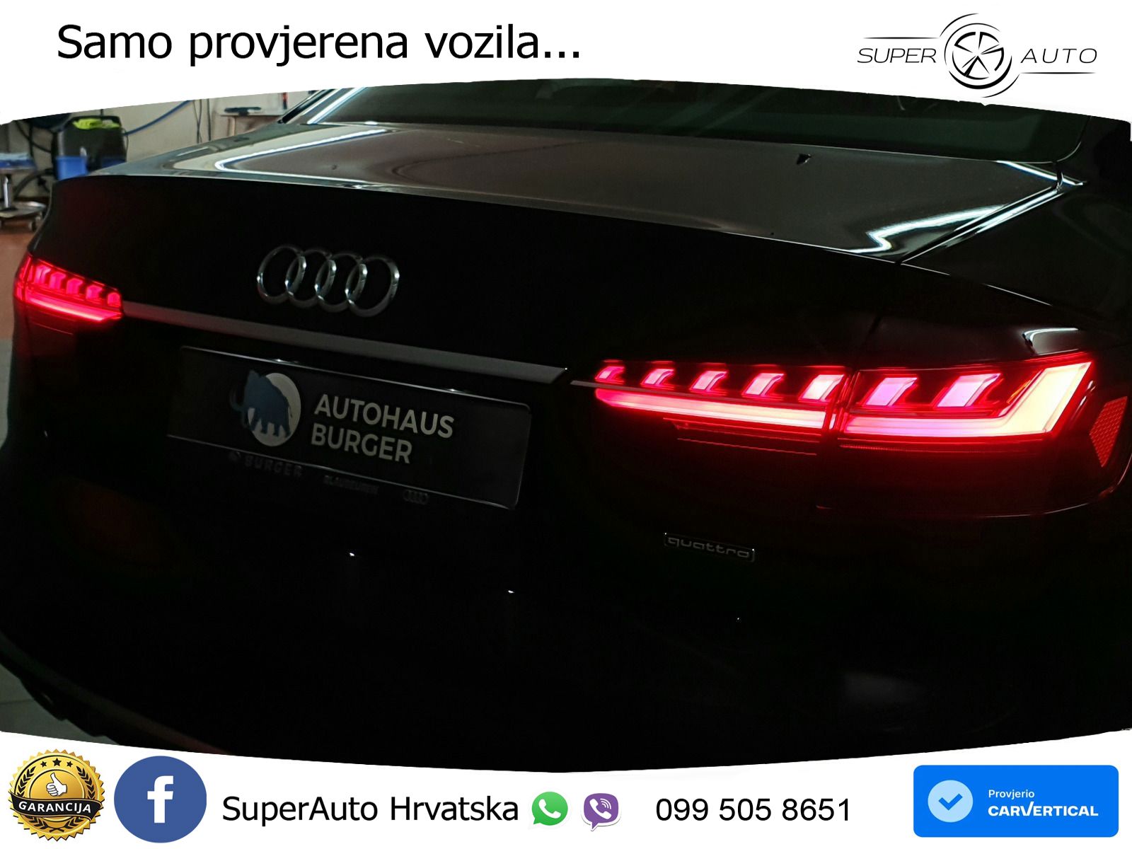 Audi A6 45 TFSI (265 KS) quattro ultra S tronic advanced LED+GR SJED+ACC