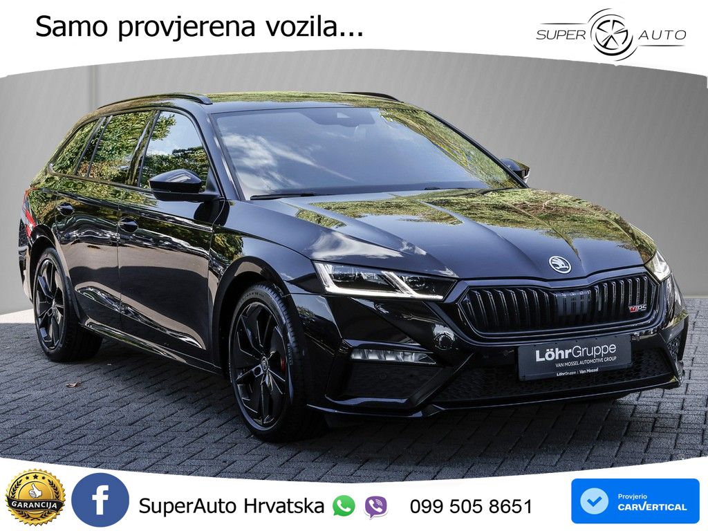 Škoda Octavia Combi RS 2.0 TDI (200 KS) DSG LED+GR SJED+ACC