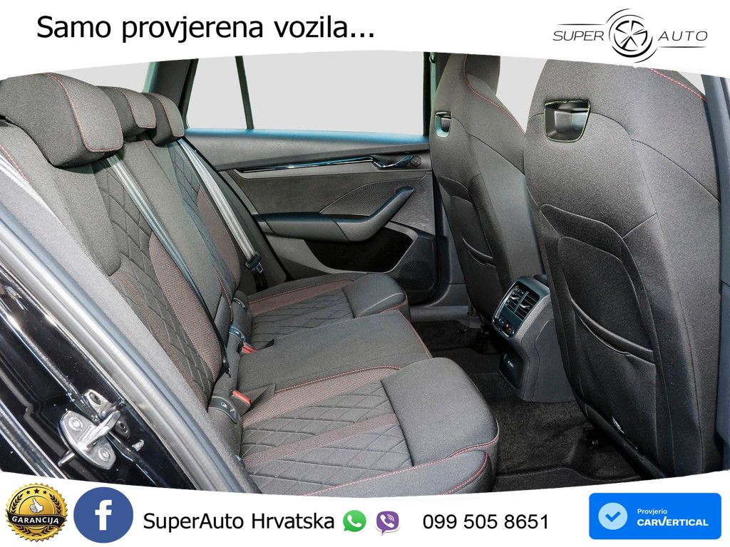 Škoda Octavia Combi RS 2.0 TDI (200 KS) DSG LED+GR SJED+ACC