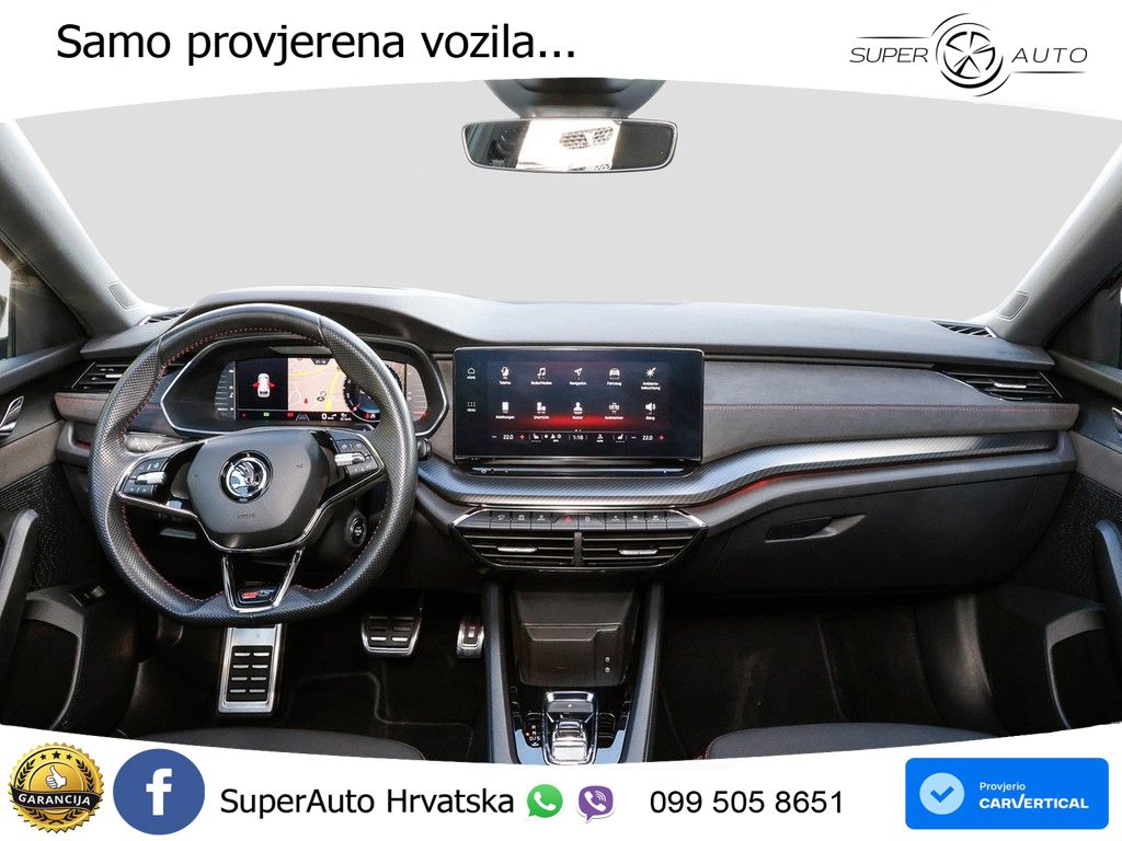 Škoda Octavia Combi RS 2.0 TDI (200 KS) DSG LED+GR SJED+ACC