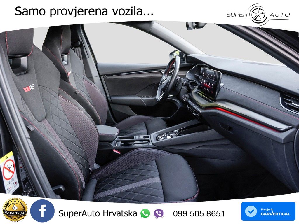 Škoda Octavia Combi RS 2.0 TDI (200 KS) DSG LED+GR SJED+ACC