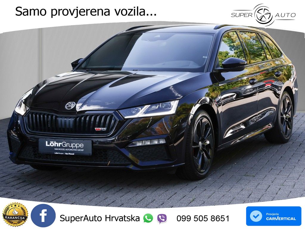 Škoda Octavia Combi RS 2.0 TDI (200 KS) DSG LED+GR SJED+ACC