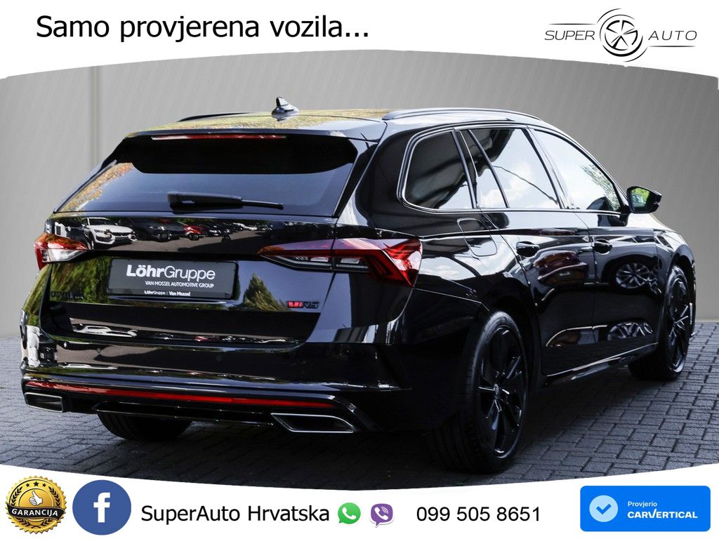 Škoda Octavia Combi RS 2.0 TDI (200 KS) DSG LED+GR SJED+ACC