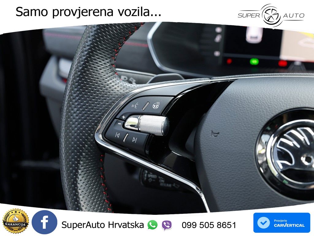 Škoda Octavia Combi RS 2.0 TDI (200 KS) DSG LED+GR SJED+ACC