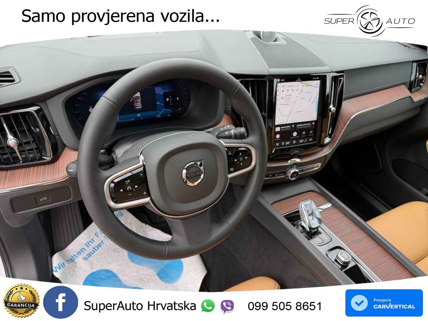 Volvo XC60 B5 Benzin AWD Geartronic ZRAČNI+ACC+GR SJED+KAM+PANO