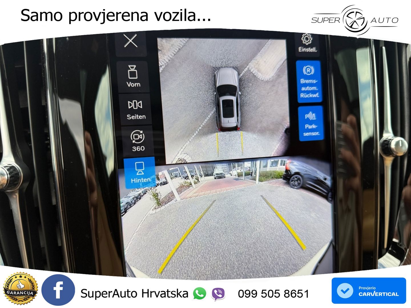 Volvo XC60 B5 Benzin AWD Geartronic ZRAČNI+ACC+GR SJED+KAM+PANO