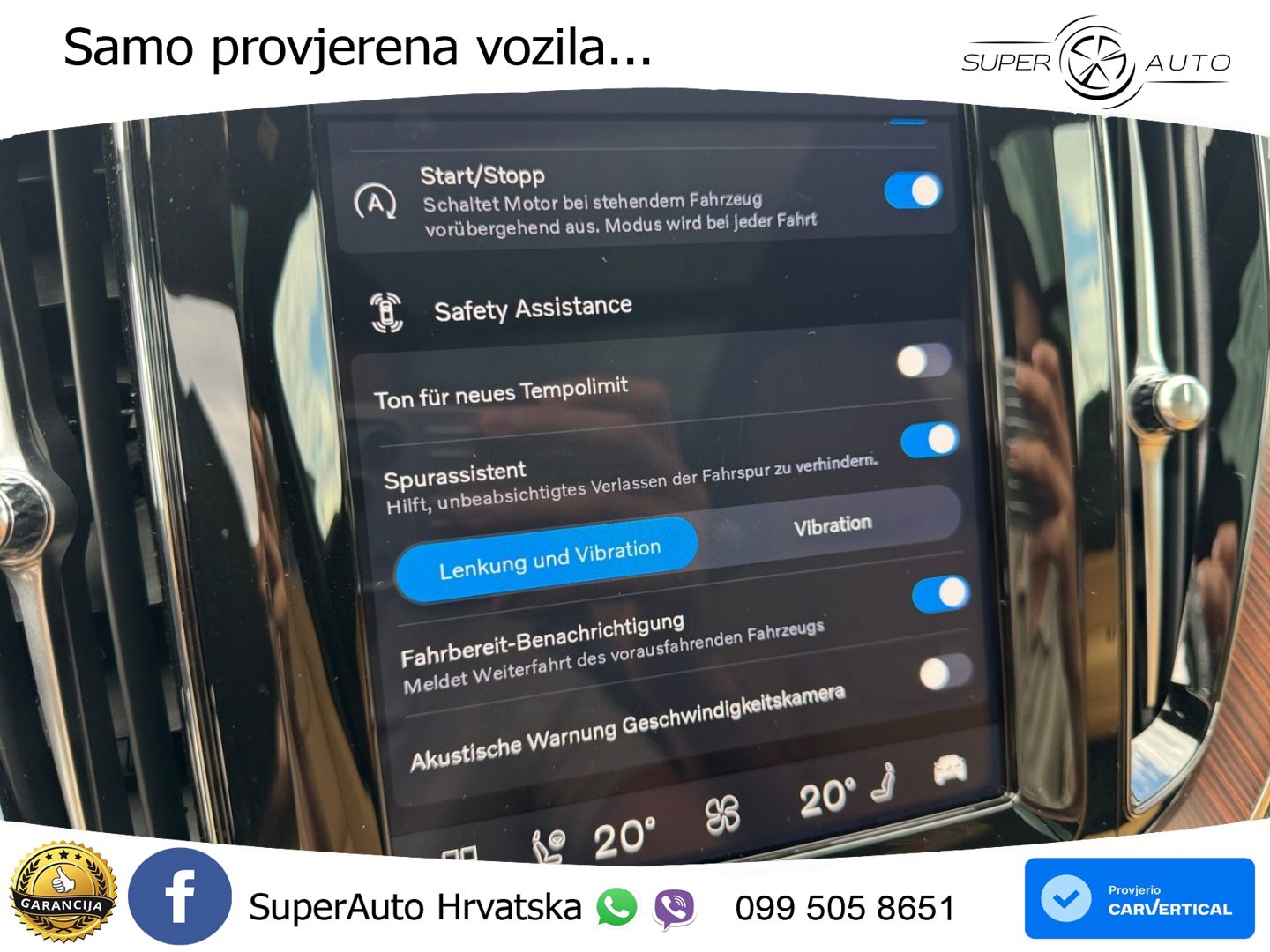 Volvo XC60 B5 Benzin AWD Geartronic ZRAČNI+ACC+GR SJED+KAM+PANO