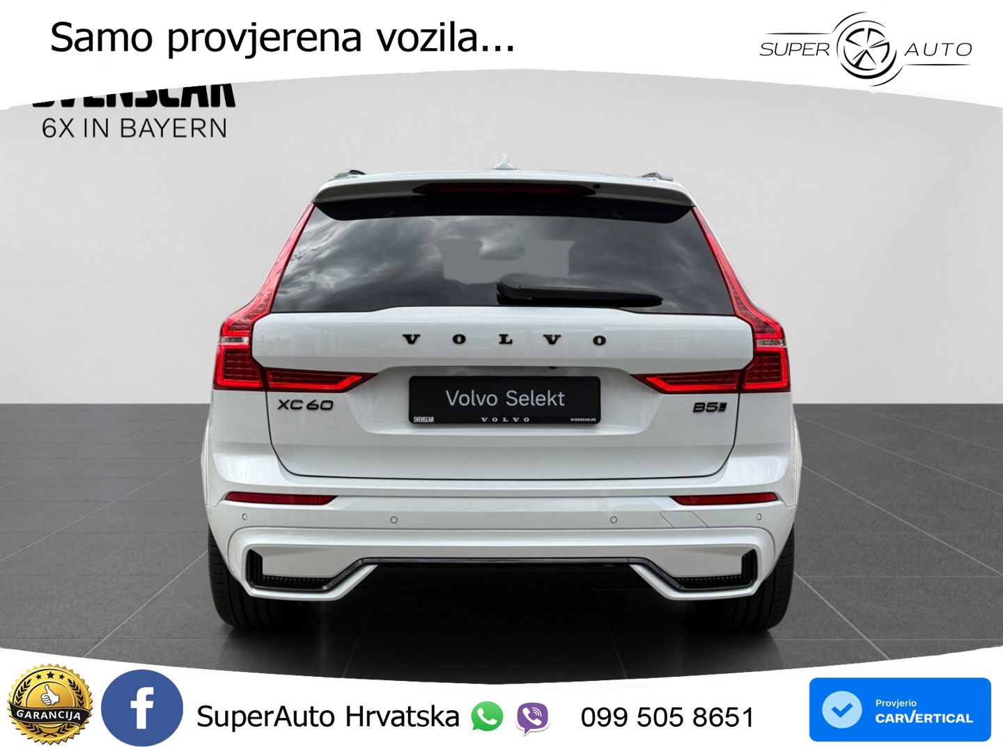 Volvo XC60 B5 Benzin AWD Geartronic ZRAČNI+ACC+GR SJED+KAM+PANO