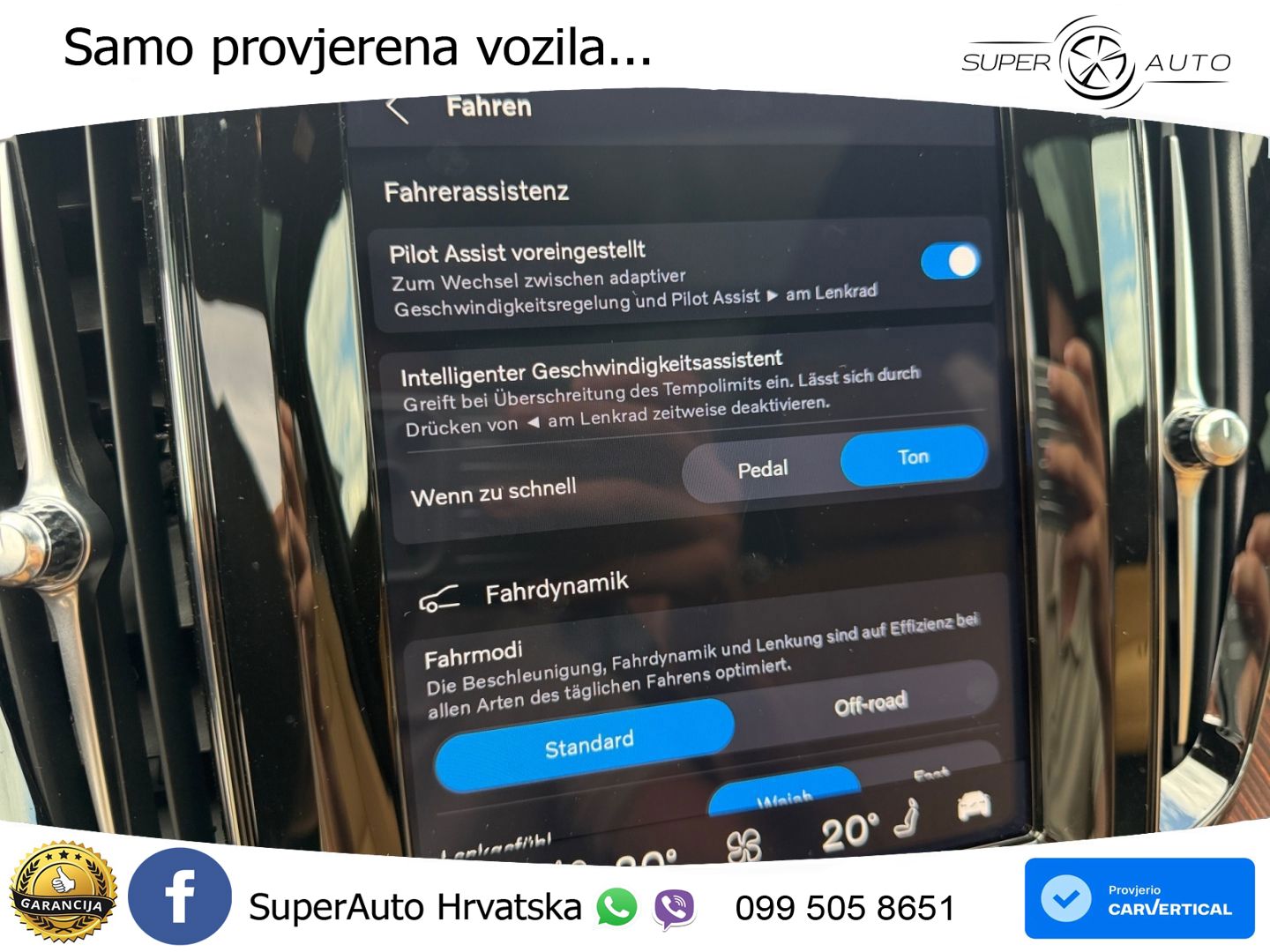 Volvo XC60 B5 Benzin AWD Geartronic ZRAČNI+ACC+GR SJED+KAM+PANO