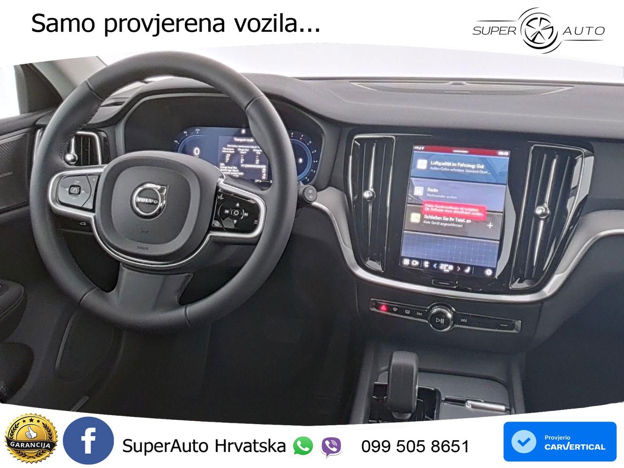 Volvo V60 2.0 B4 Benzin DCT ACC+GR SJED+360+PANO