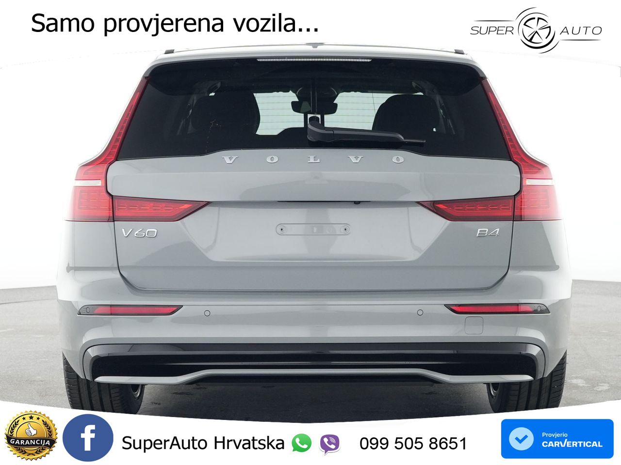 Volvo V60 2.0 B4 Benzin DCT ACC+GR SJED+360+PANO