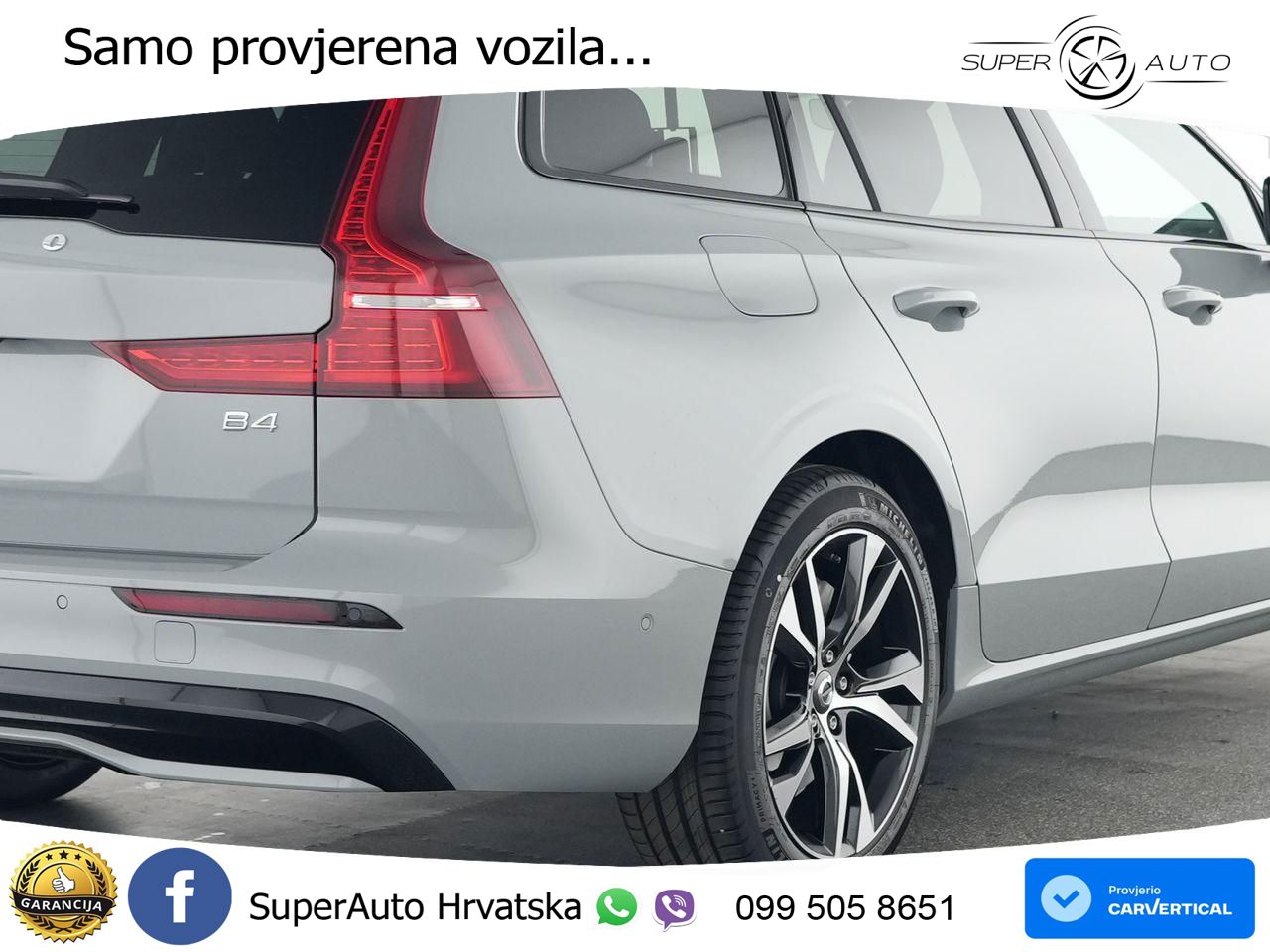 Volvo V60 2.0 B4 Benzin DCT ACC+GR SJED+360+PANO