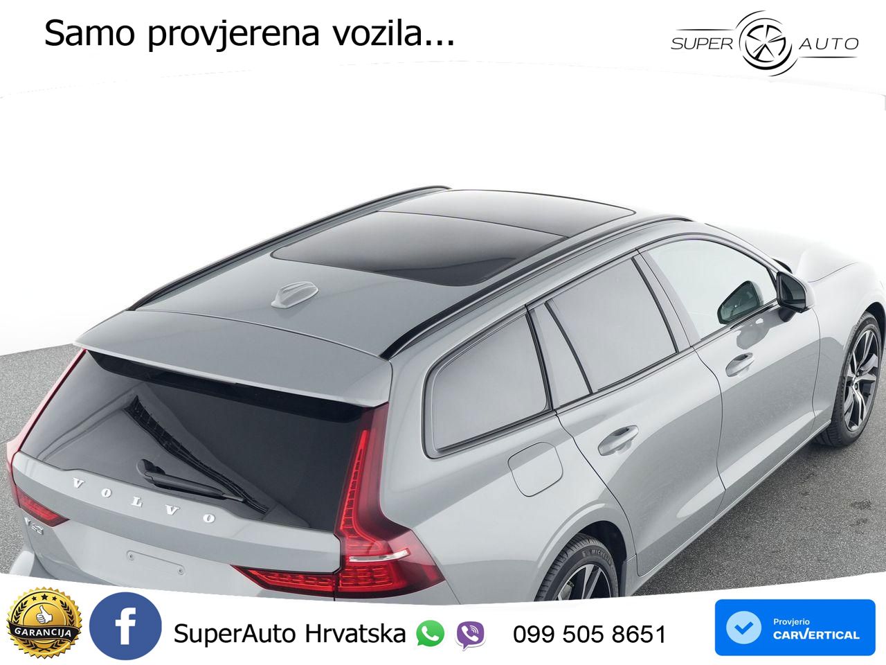 Volvo V60 2.0 B4 Benzin DCT ACC+GR SJED+360+PANO
