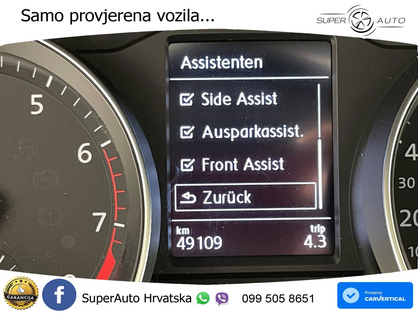 Volkswagen Passat 1.5 TSI (150 KS) DSG ACT LED+GR SJED+ACC