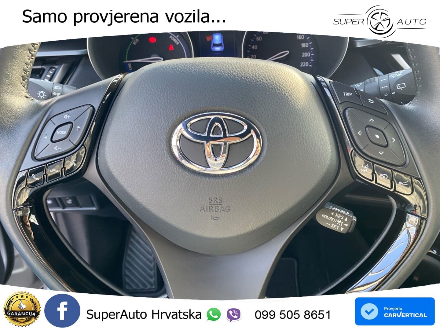 Toyota C-HR 1.8 (122 KS) Hybrid e-CVT Team D LED+GR SJED+ACC