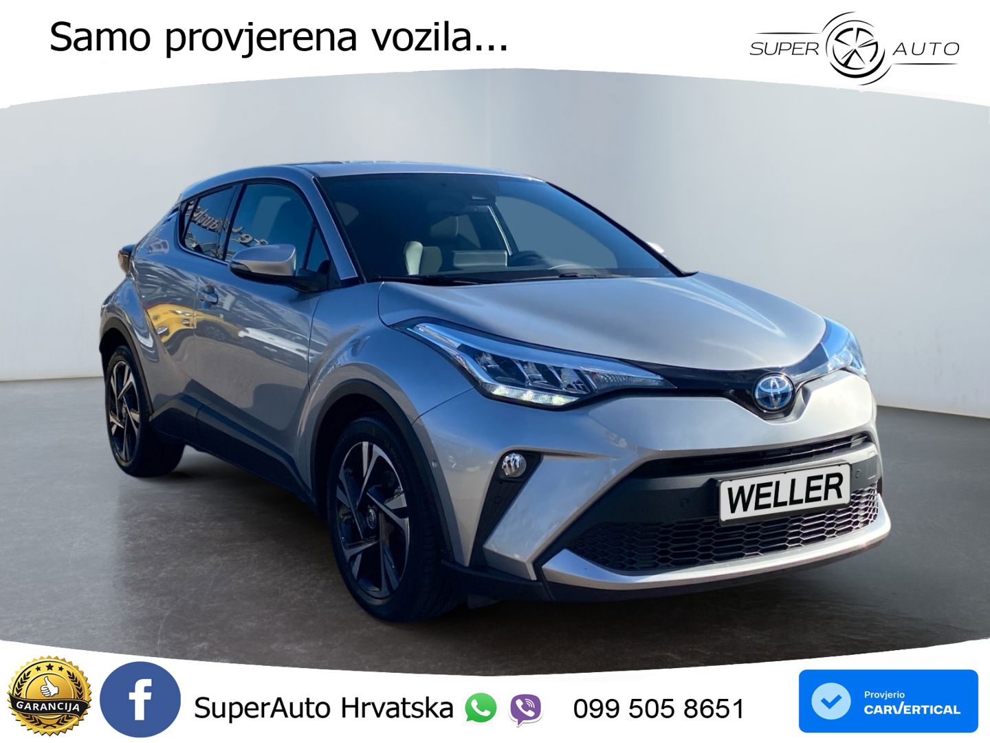 Toyota C-HR 1.8 (122 KS) Hybrid e-CVT Team D LED+GR SJED+ACC