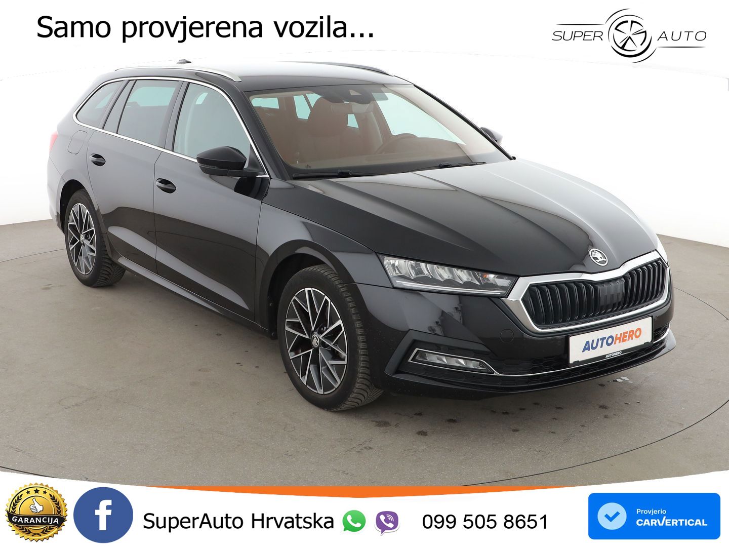 Škoda Octavia Combi 2.0 TDI (150 KS) DSG LED+GR SJED+ACC