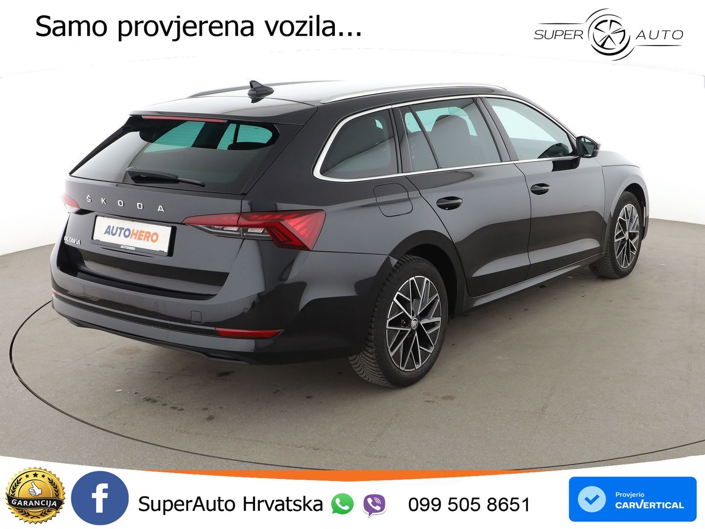 Škoda Octavia Combi 2.0 TDI (150 KS) DSG LED+GR SJED+ACC