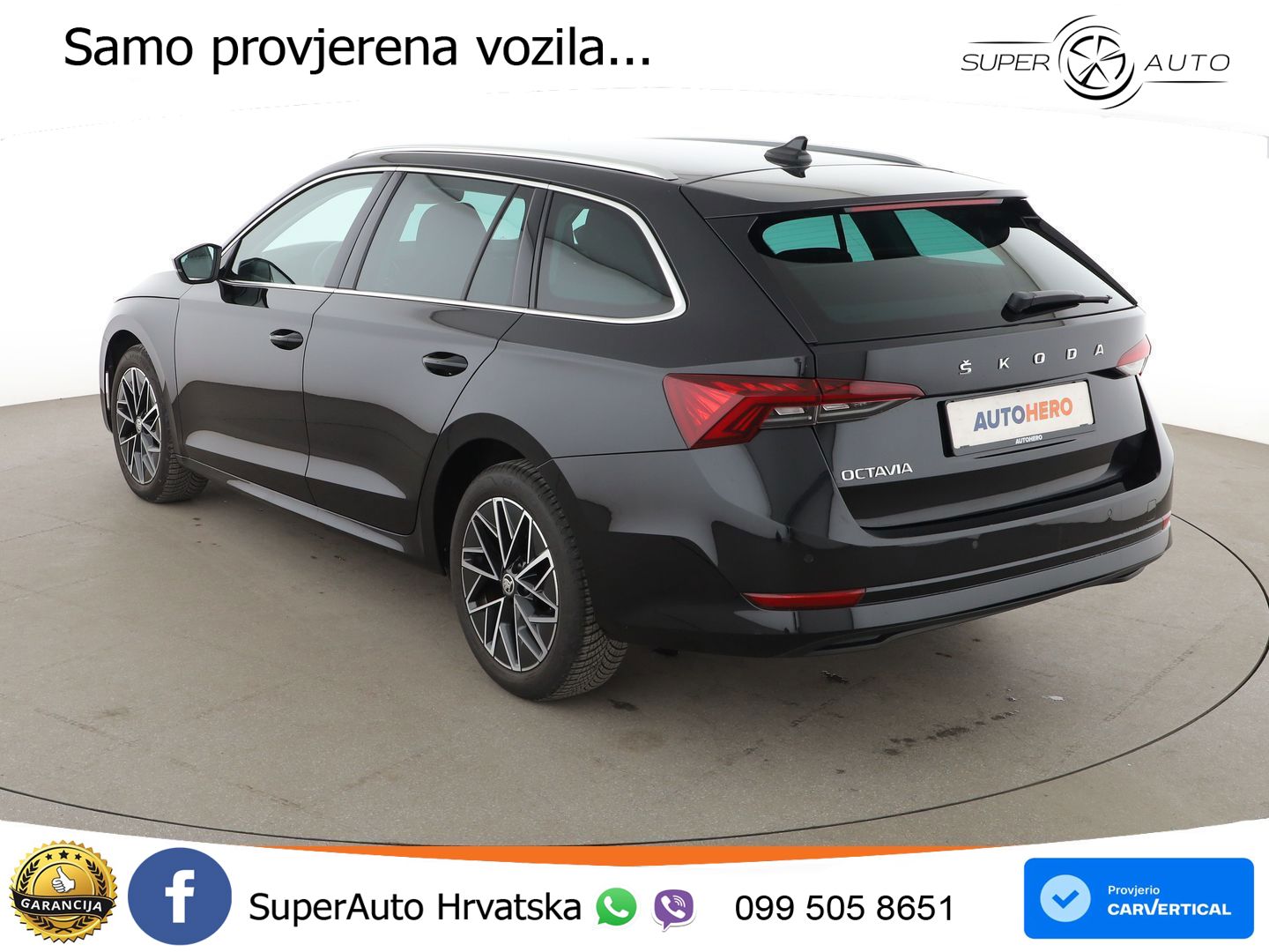 Škoda Octavia Combi 2.0 TDI (150 KS) DSG LED+GR SJED+ACC