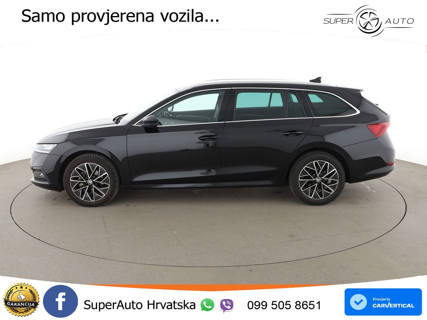 Škoda Octavia Combi 2.0 TDI (150 KS) DSG LED+GR SJED+ACC