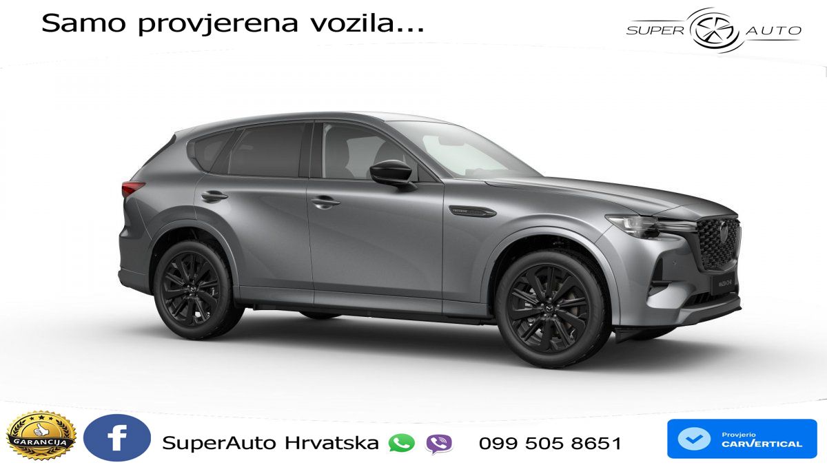 Mazda CX-60 3.3 e-Skyactiv D (254 KS) AWD Automatic LED+ACC
