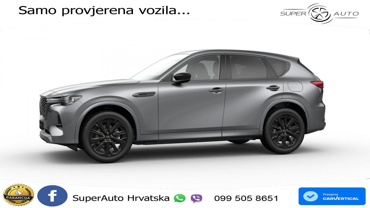 Mazda CX-60 3.3 e-Skyactiv D (254 KS) AWD Automatic LED+ACC