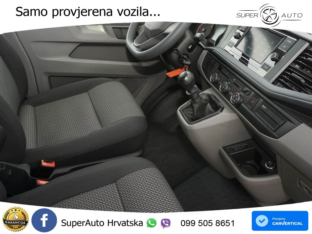 Volkswagen T6.1 Transporter Kasten 2.0 TDI AHK, Rear-View 110 KS