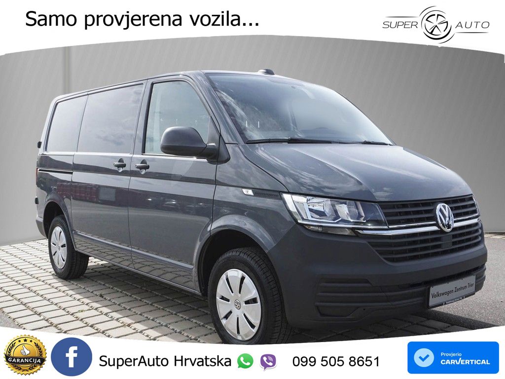 Volkswagen T6.1 Transporter Kasten 2.0 TDI AHK, Rear-View 110 KS