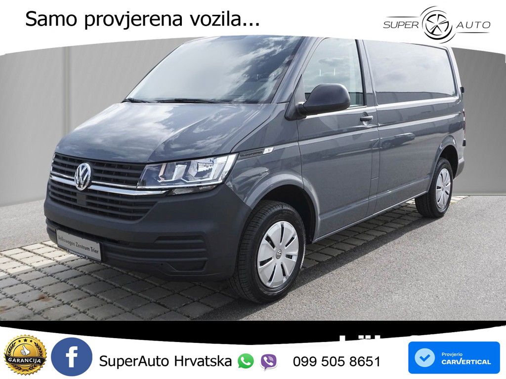 Volkswagen T6.1 Transporter Kasten 2.0 TDI AHK, Rear-View 110 KS
