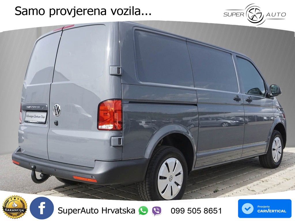 Volkswagen T6.1 Transporter Kasten 2.0 TDI AHK, Rear-View 110 KS
