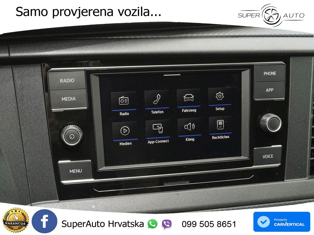 Volkswagen T6.1 Transporter Kasten 2.0 TDI AHK, Rear-View 110 KS